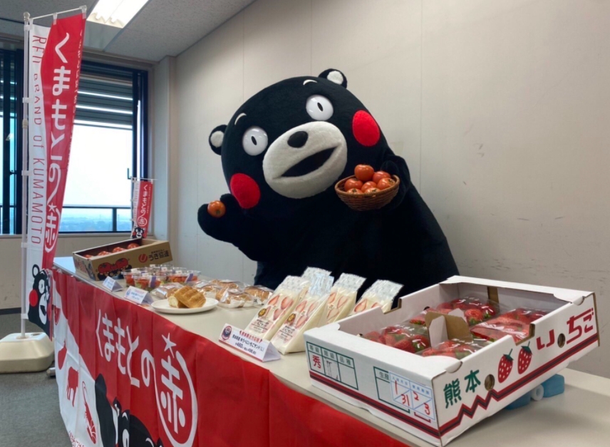 熊本熊擔綱推廣熊本觀光的任務。(圖/翻攝自くまモン【公式】推特)