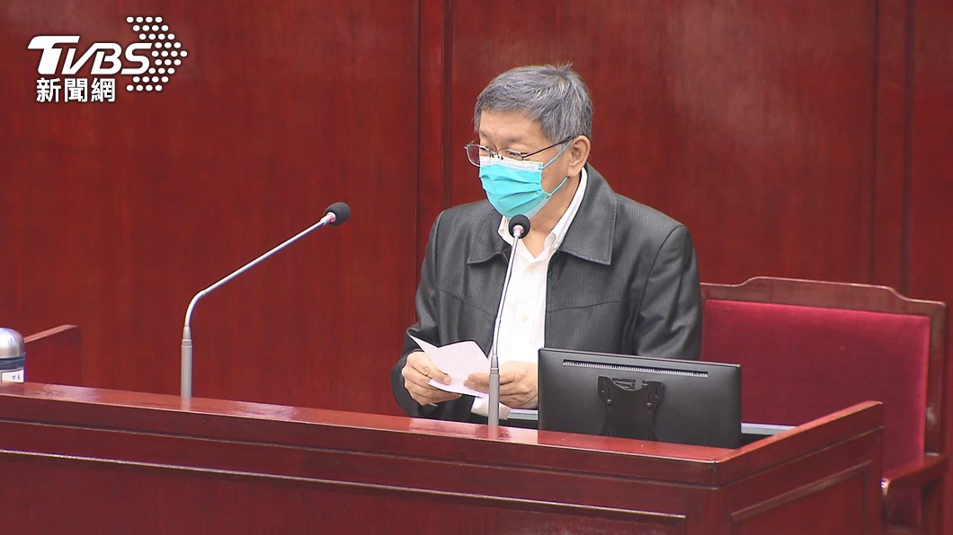 台北市長柯文哲（圖／TVBS）
