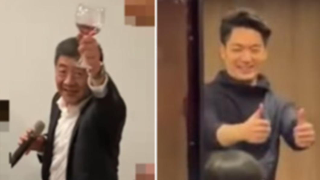 曾酸部長脫口罩飲酒！蔣萬安被「秒打臉」　陳時中軟回擊