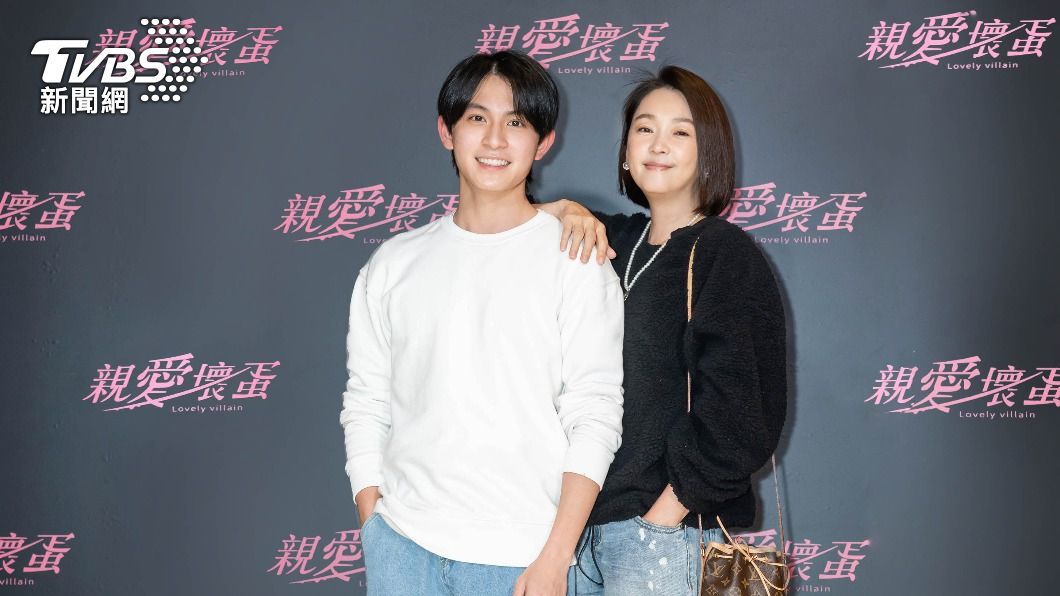 林暉閔(左)劇中受到六月高壓管教。(圖/TVBS)
