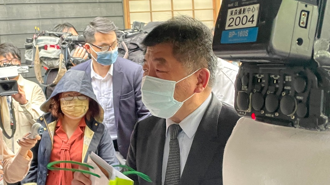 被視為代表綠營角逐2022北市長熱門人選的衛福部長陳時中。(圖/TVBS)