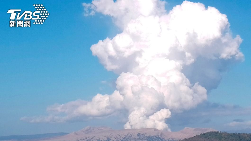 驚!塔爾火山短暫噴發 菲律賓數千人撤離
