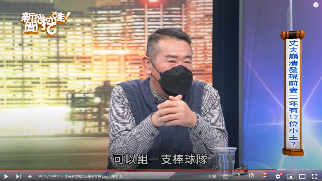 資深媒體人胡孝誠。(圖/翻攝自《新聞挖挖哇》YT)