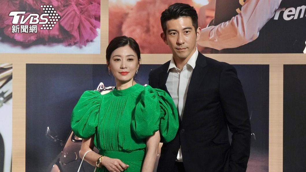 賈靜雯及修杰楷也現身婚禮,笑稱王鼎霖的兒子很可愛。(圖/黃城碩攝)