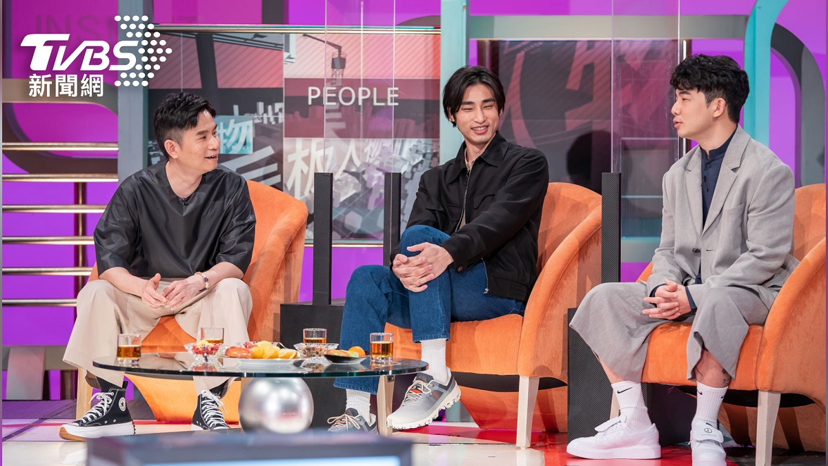 《華燈》殺青已一年多，但杜政哲(左起)、章廣辰與胡瑋杰3人仍維持著好感情，在節目中一同分享拍攝趣事