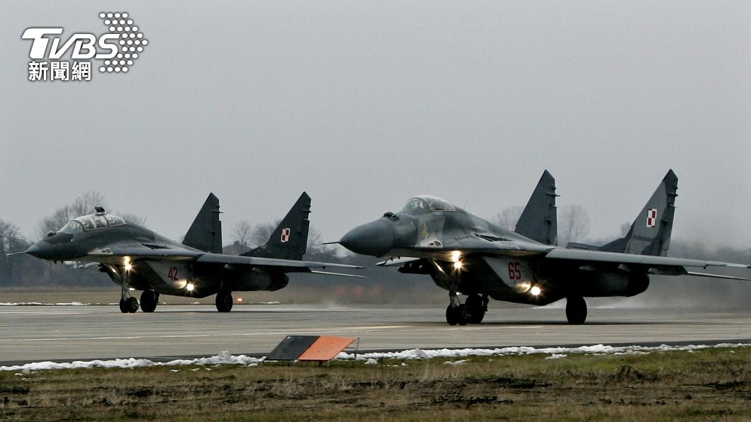 波蘭原本預計將國內的米格29戰機轉移給美國,再由美方提供給烏克蘭,但雙方至今仍未達成共識。(圖/達志影像路透社)