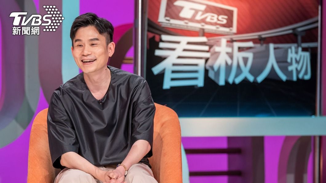 杜政哲在TVBS《看板人物》中分享凶手設定的轉折。（圖／TVBS）