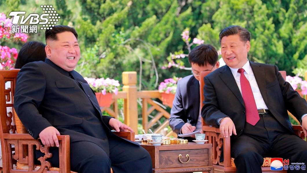 在習尹通話後，北韓突重提4年前金正恩訪中試圖拉近友誼。（圖／達志影像美聯社）