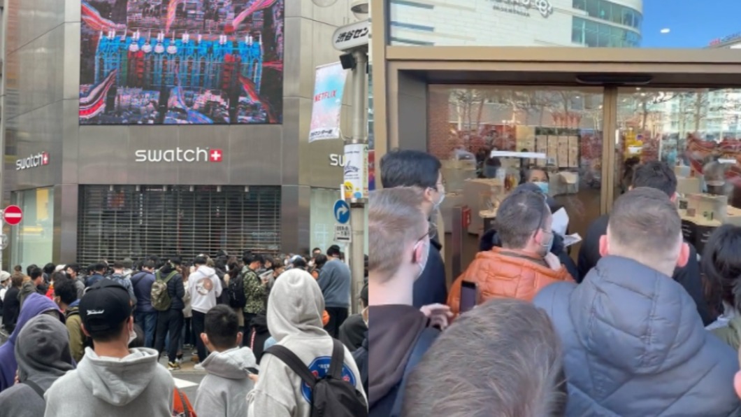 「聯名錶」爆全球搶購!日本開賣突喊卡 澳洲排500米搶錶