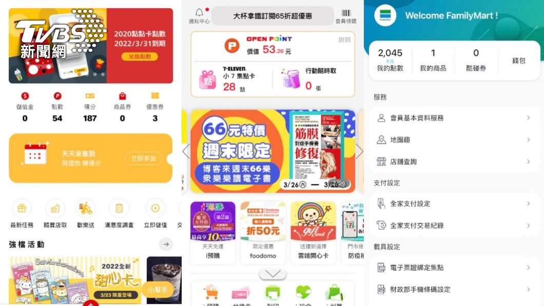 麥當勞及超商專屬APP的點數都即將到期。（圖／TVBS）