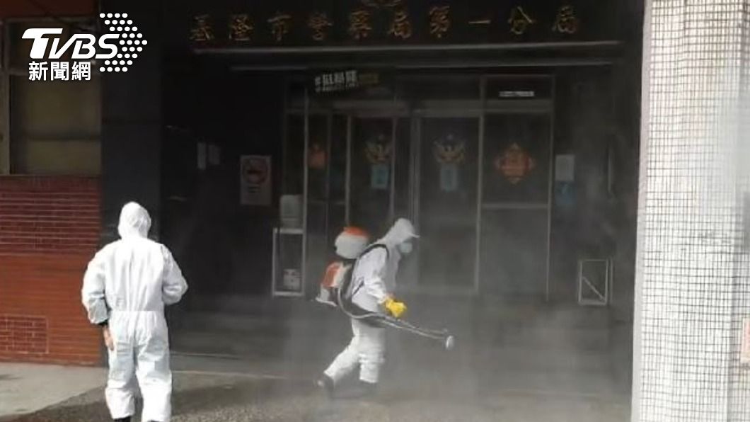 基隆四個分局和刑大都有員警染疫。