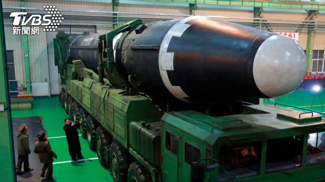 美韓推測北韓24日試射的是舊型的「火星15」。(圖/達志影像美聯社)