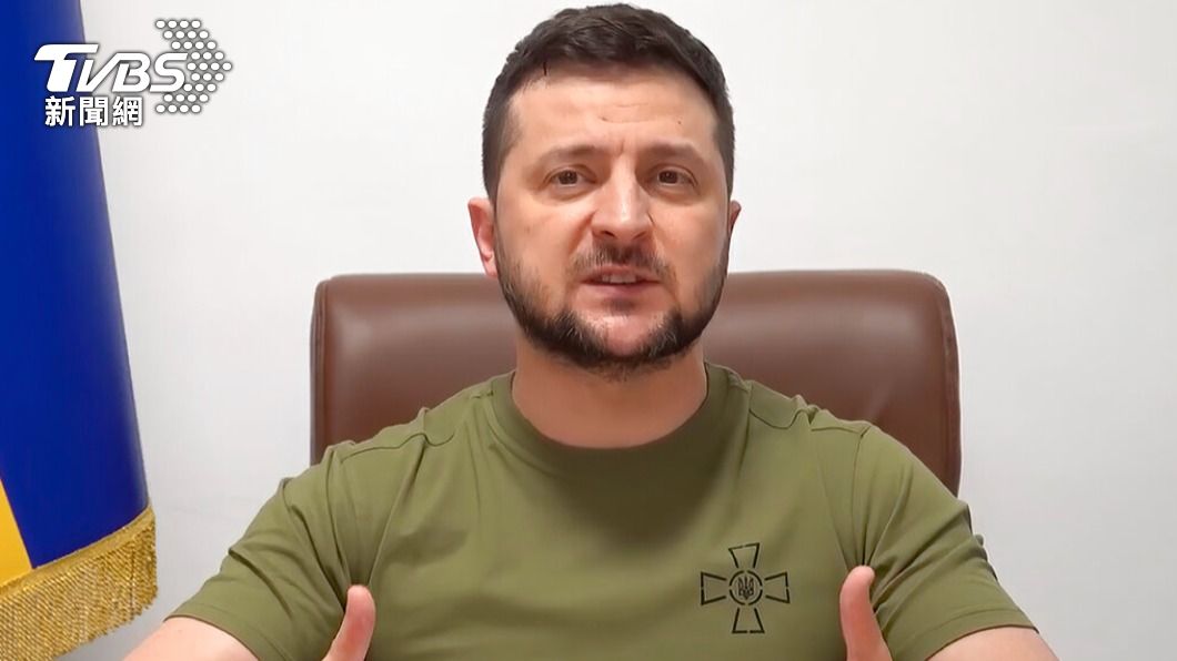 澤倫斯基表示,莫斯科當局禁止俄媒公開專訪的行為表示他們被「嚇壞」了。(圖/達志影像路透社)