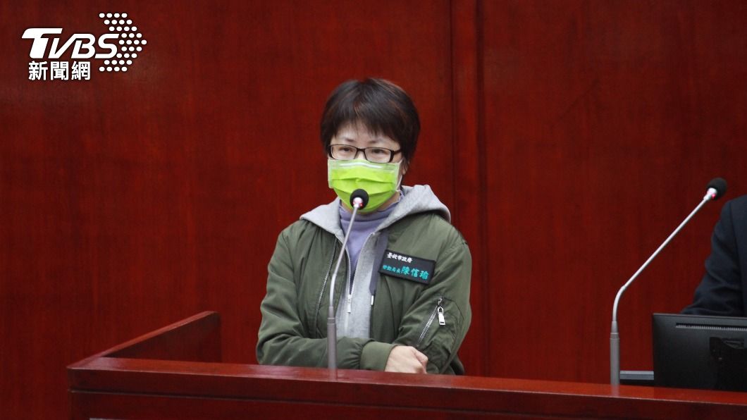 台北市勞動局長陳信瑜今(28日)赴議會備詢。(圖/TVBS)