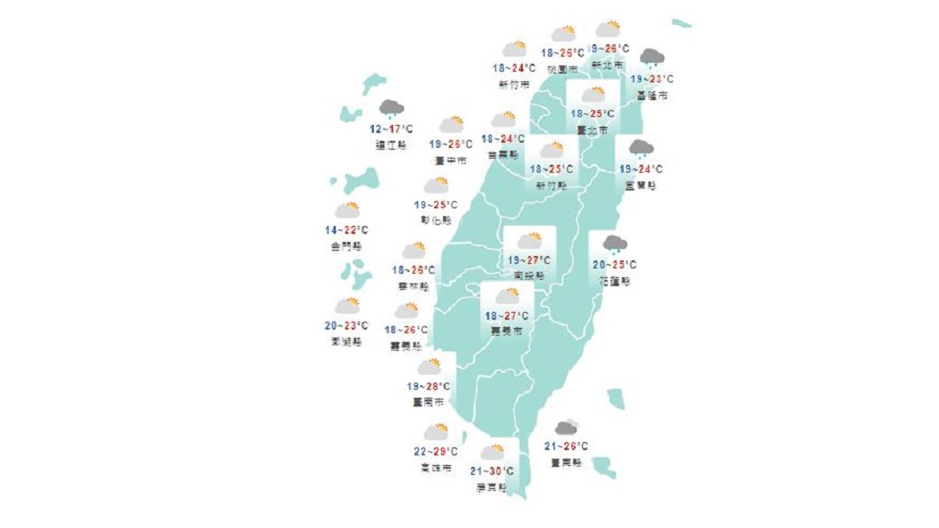 圖／中央氣象局