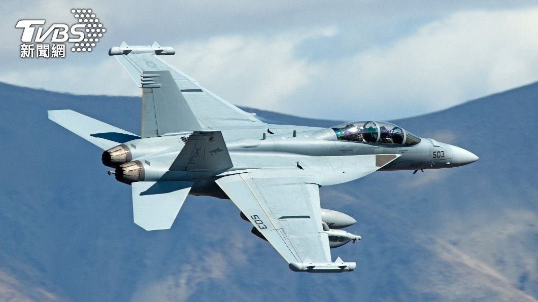 EA-18G電戰機。(圖/達志影像美聯社)