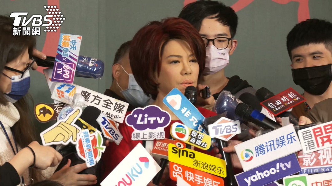 64歲「金嗓歌后」蔡琴。（圖／TVBS）