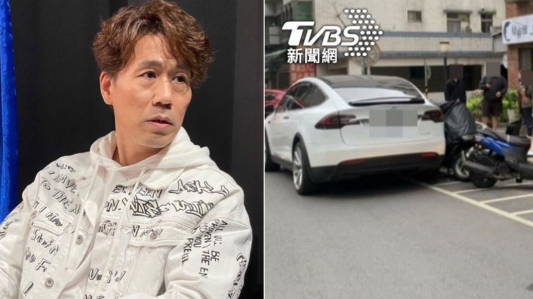 羅時豐兒出車禍!偷開媽媽350萬特斯拉「猛撞9車」車噴飛