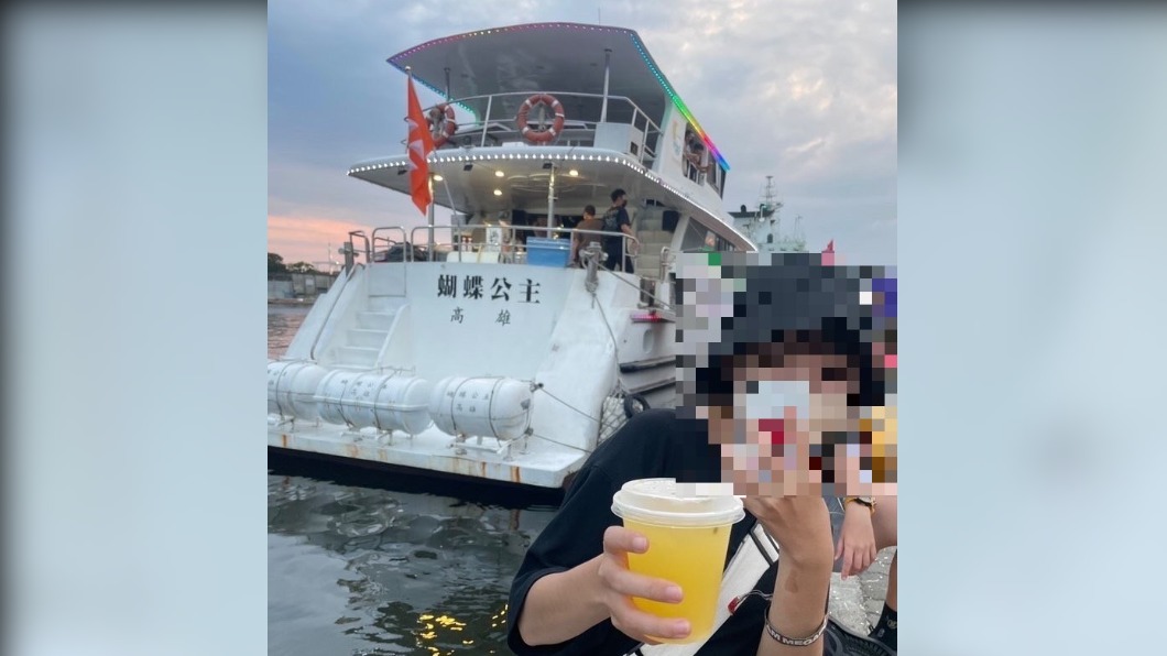 女樂迷當時坐在落水事件的現場。(圖/讀者提供)