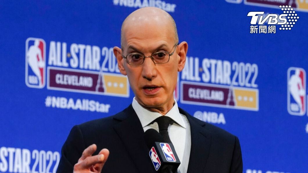 NBA總裁席佛。(圖/達志影像美聯社)