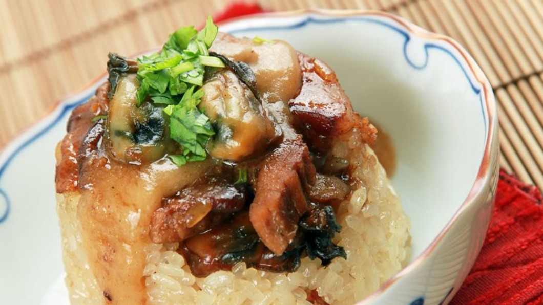 蚵乾與五花肉的油香融合在一起,超美味。(圖/食尚玩家提供)