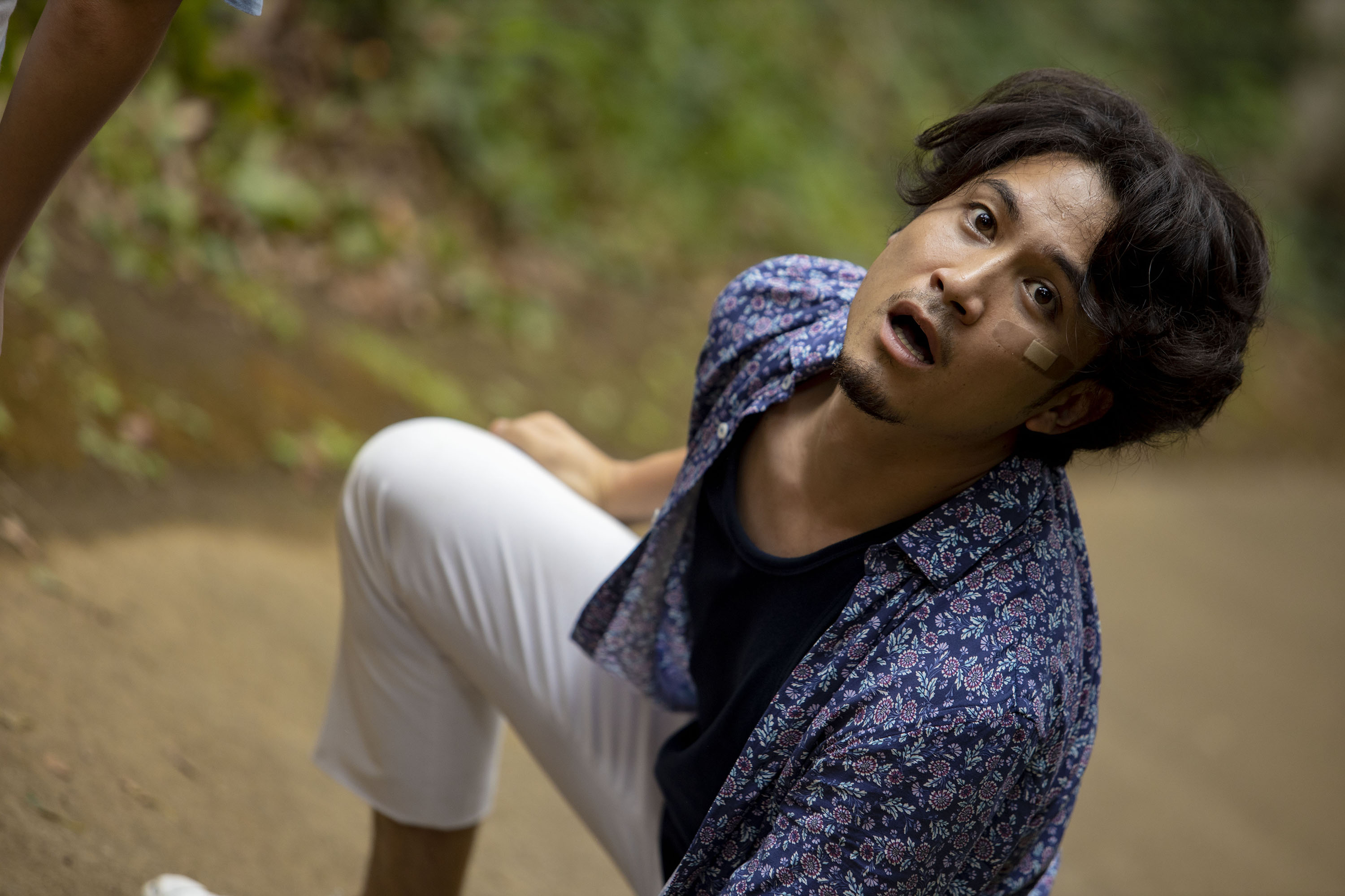 皆川暢二為演出，特別前往網漫公司和老闆們見面。（圖／華映提供）