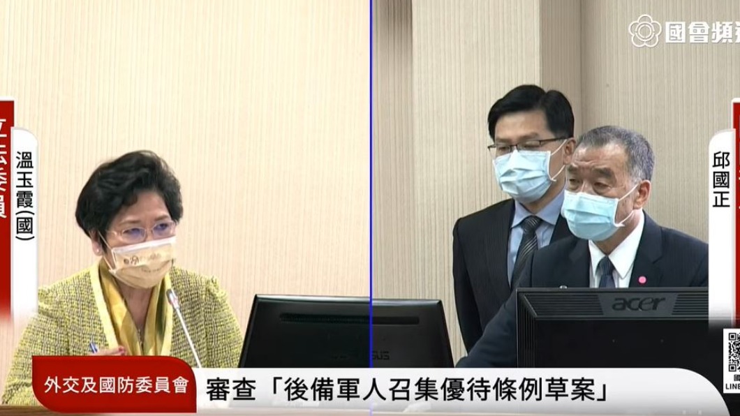 役期延長教召天數可縮短? 邱國正:比照現行14天