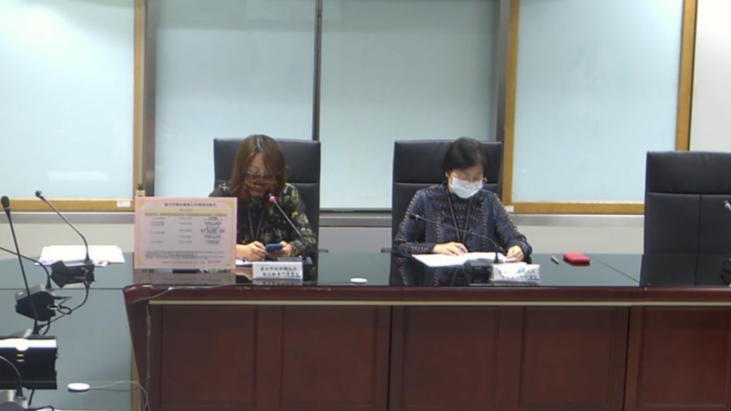 北市衛生局今天召開防疫記者會。(圖/翻攝衛生局直播畫面)