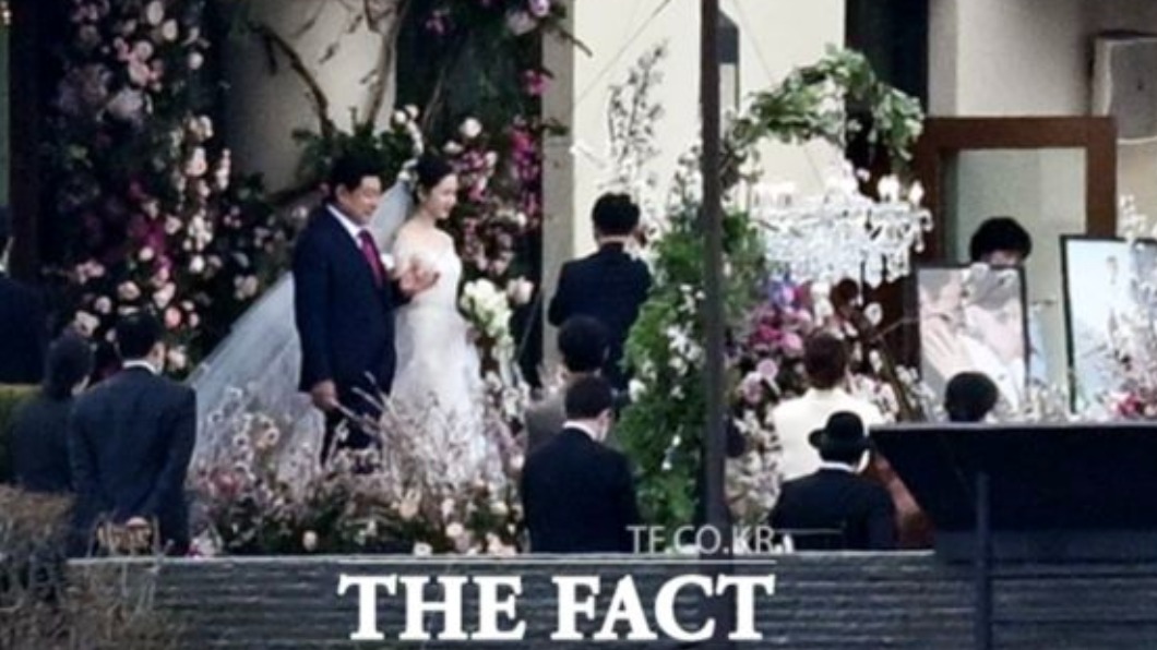 孫藝真婚禮現場。(圖/翻攝韓媒《thefact》網站)