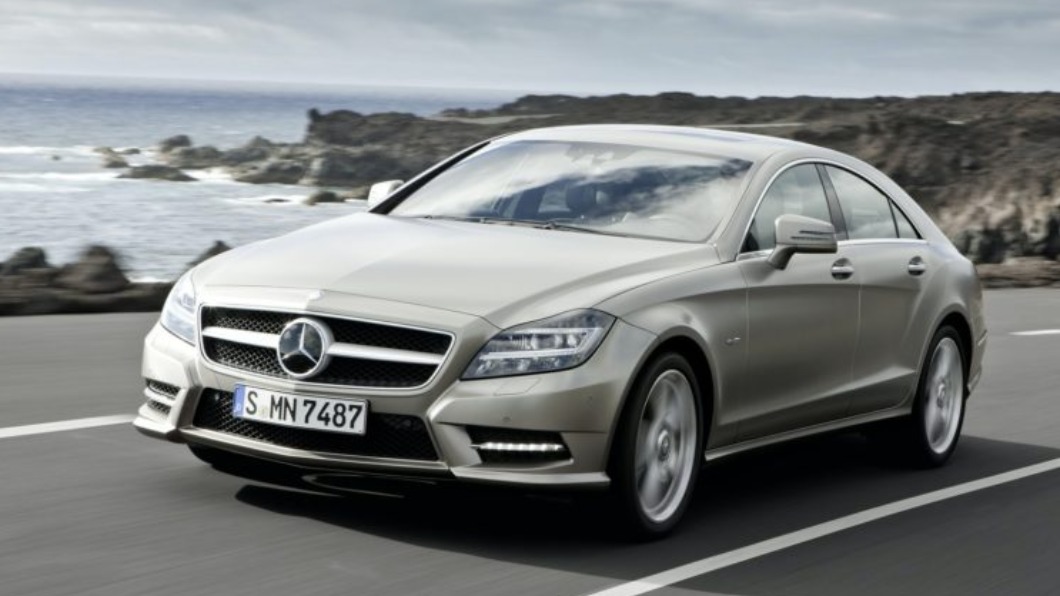 Alan駕駛的車款為第二代的M-Benz CLS。（圖／賓士提供）
