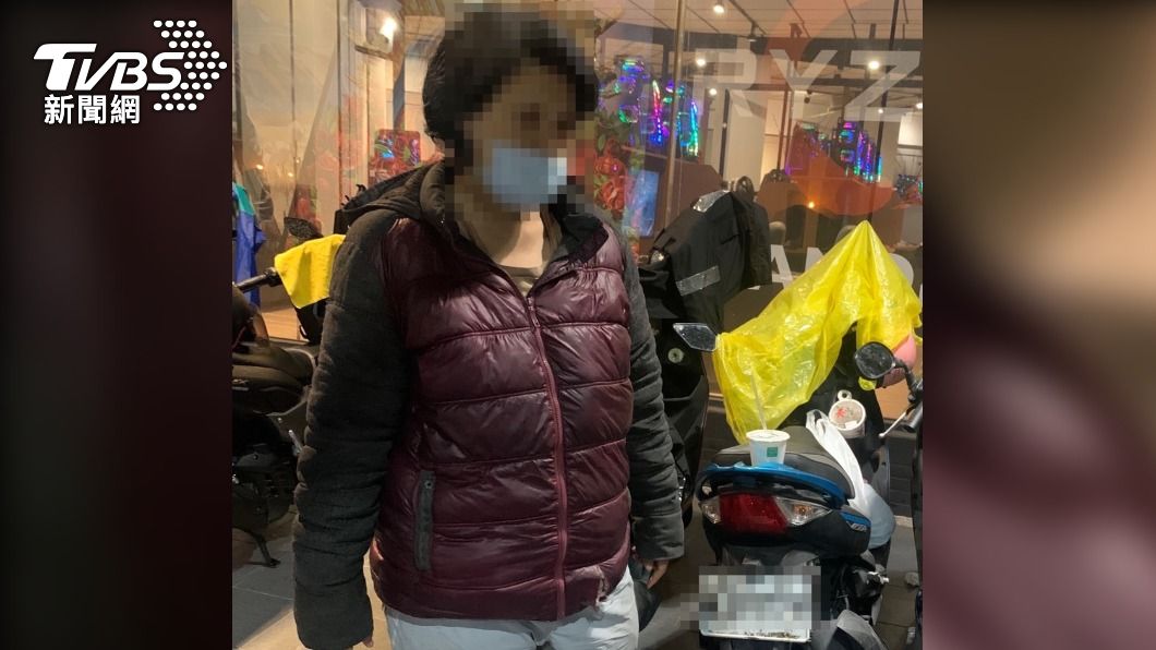 蔡女是警方轄區內的慣犯。(圖/TVBS)