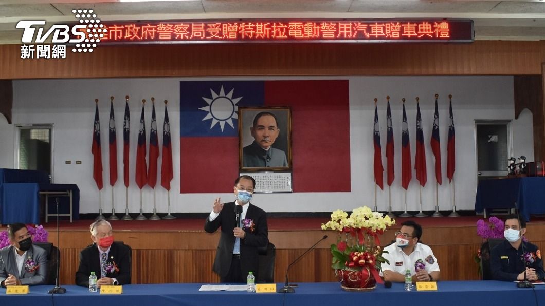 民間企業響應警方辦案。(圖/TVBS)