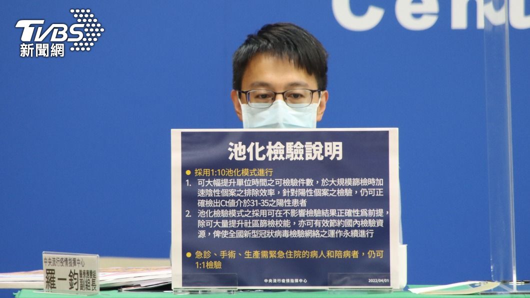醫院改1次驗10人PCR挨批增偽陰性 羅一鈞:可提高效率