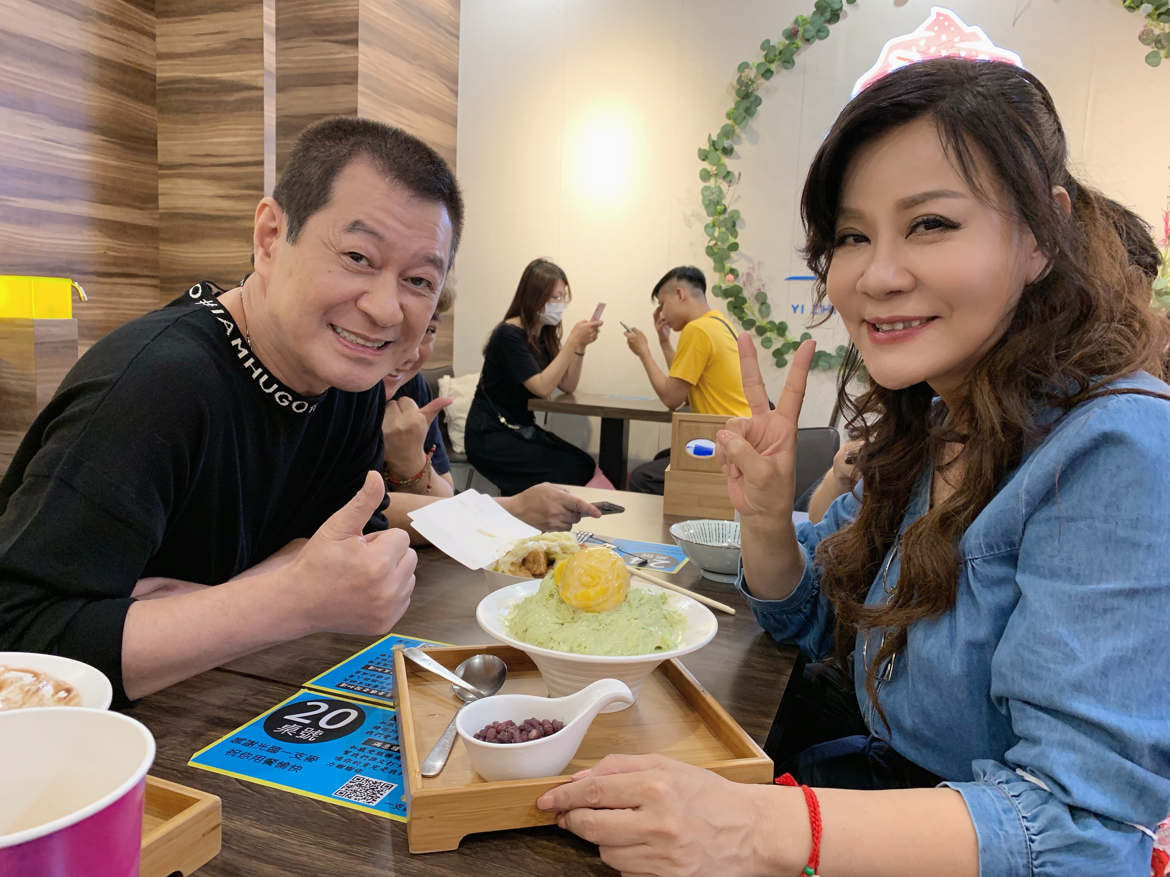 蔡小虎和龍千玉感情親密。(圖/穩盈娛樂提供)