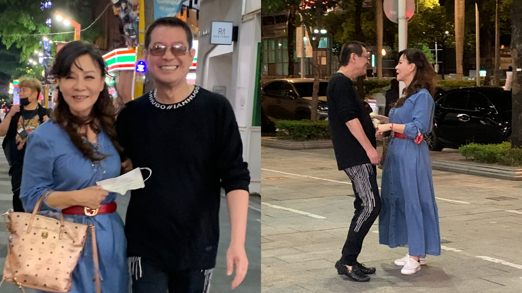 蔡小虎、龍千玉「當街摟腰」親密夜遊!自爆速配被送作堆