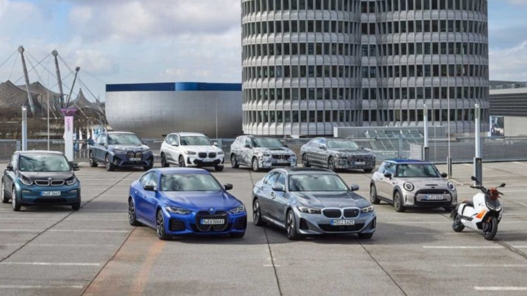 目前BMW集團在純電動力上有多款車輛可以選擇。(圖/翻攝自 BMW)