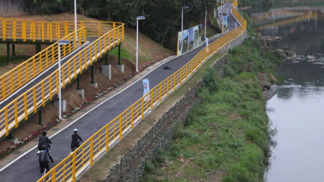 景美溪河濱腳踏車道。（圖／翻攝自台北旅遊網）