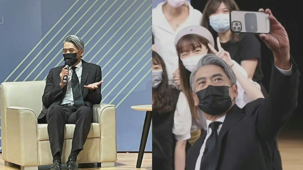 影帝半退休生活曝！　66歲周潤發「頭髮花白」掌鏡自拍