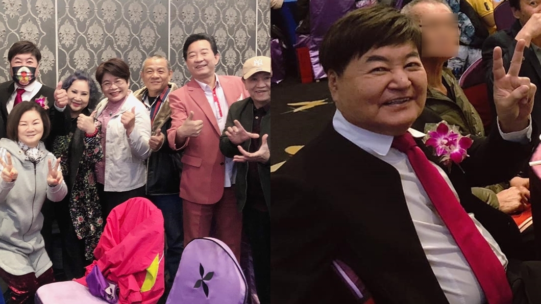 方駿去年現身兒子婚宴。(圖/翻攝自周嘉麗臉書)