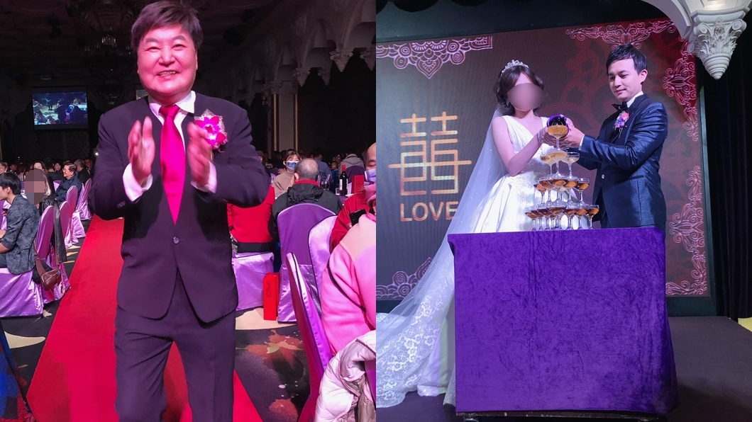 方駿兒結婚。（圖／翻攝周嘉麗臉書）
