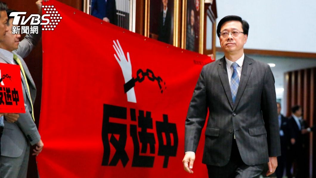 傳聞香港政務司司長李家超將參選特首。(圖/達志影像美聯社)