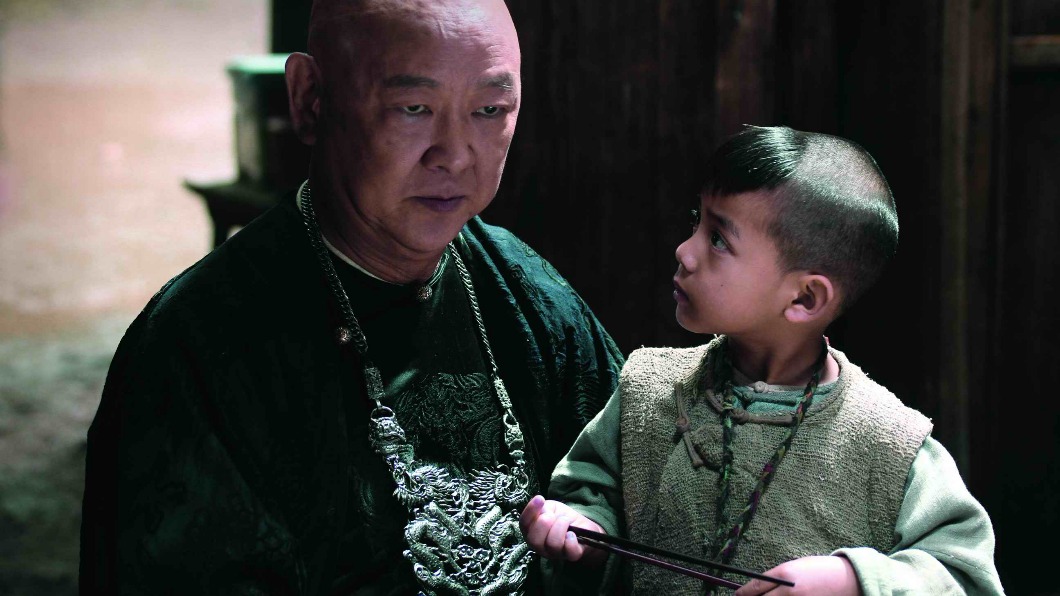 王羽在電影《武俠》中眼神犀利。(圖/甲上提供)