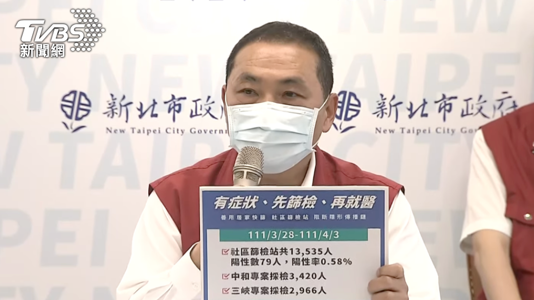 新北市長侯友宜。（圖／TVBS）