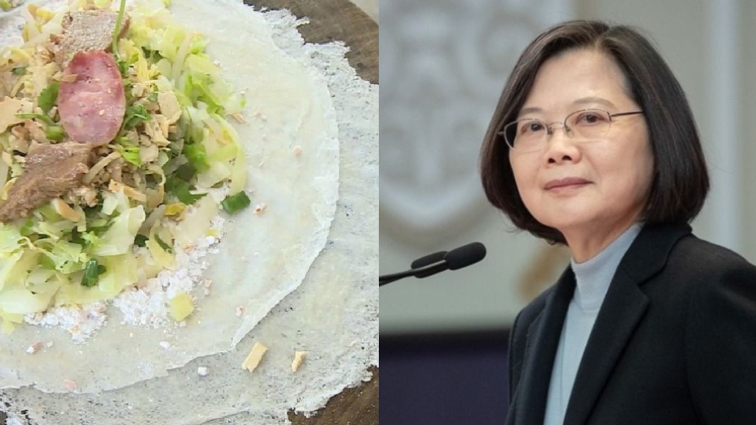清明吃潤餅!蔡英文指名加「香菜」 留言區炎上了:邪教