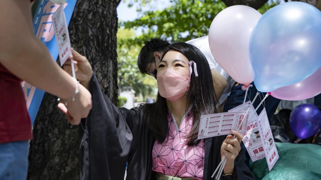 國民黨高雄議員左楠區擬參選人白喬茵。（圖／翻攝自白喬茵臉書）