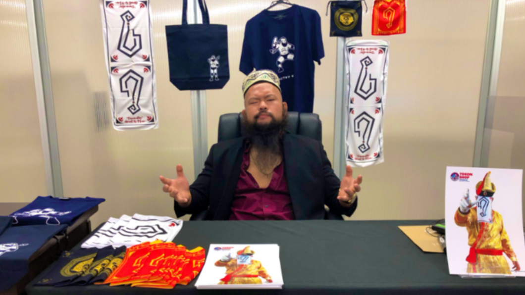 Great-O-Khan是一名反派摔角手。(圖/翻攝自@Great_O_Khan推特)