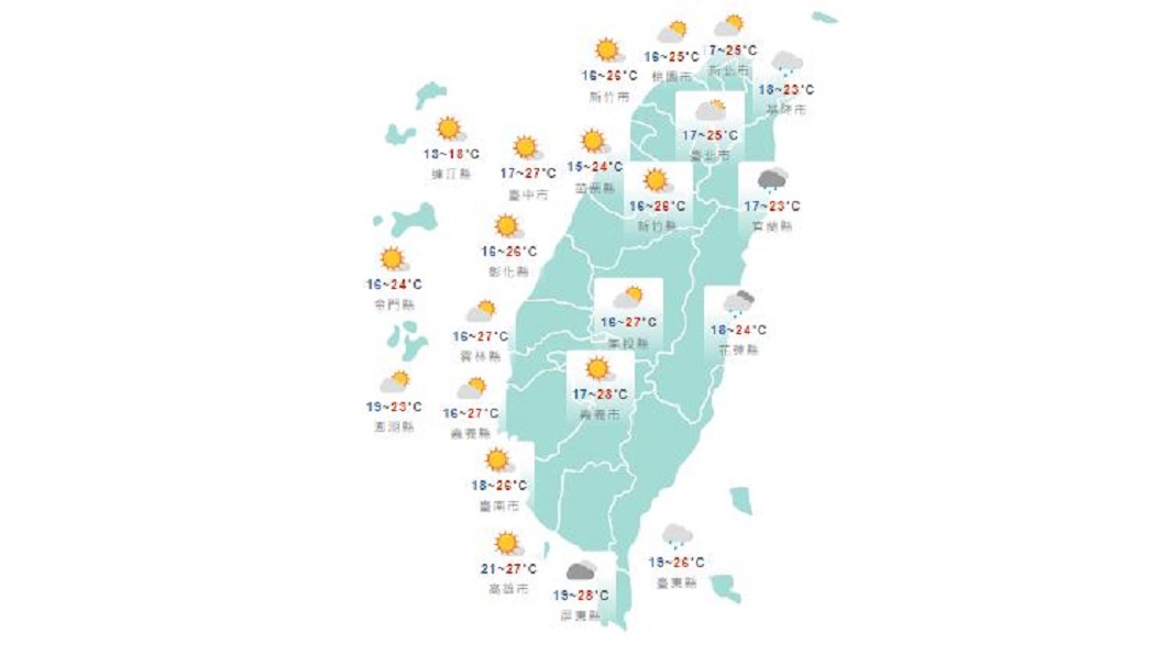 圖/中央氣象局
