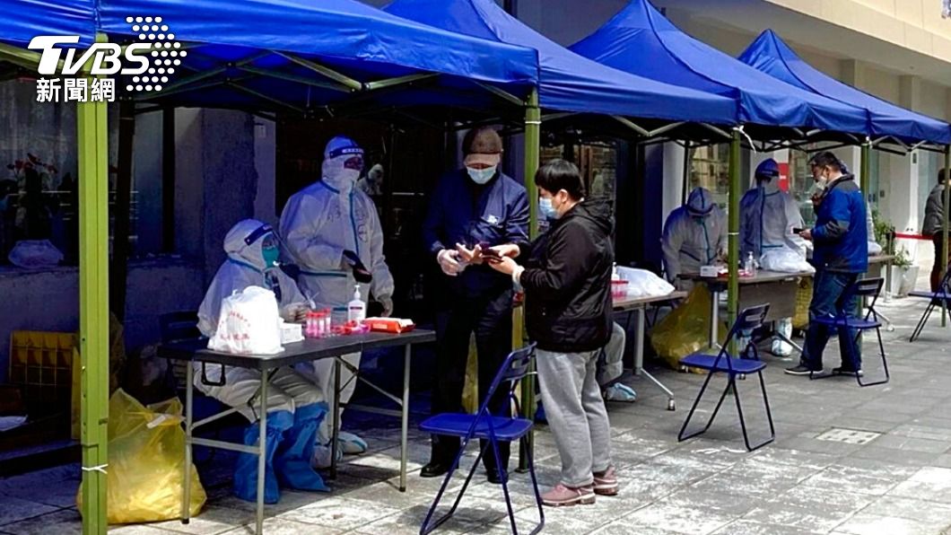 上海確診中大多是無症狀感染者。（圖／達志影像美聯社）