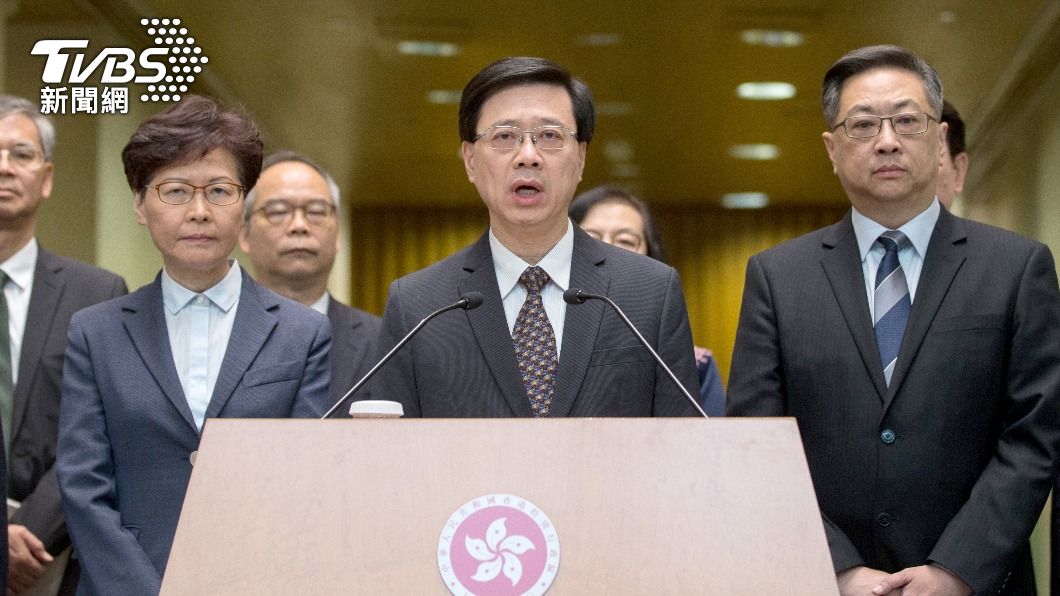 李家超鐵腕對付反送中,2021年從保安局長升任政務司長。(圖/達志影像歐新社)