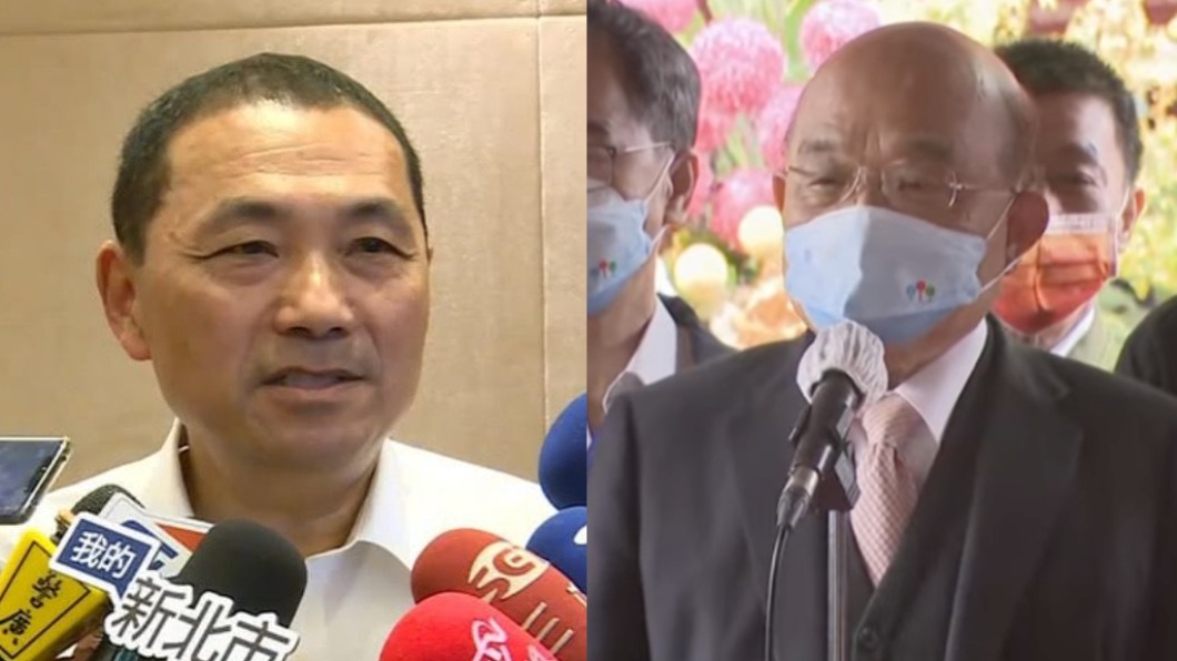 中央VS地方!蘇揆提台灣模式 侯友宜隔空開槓引熱議